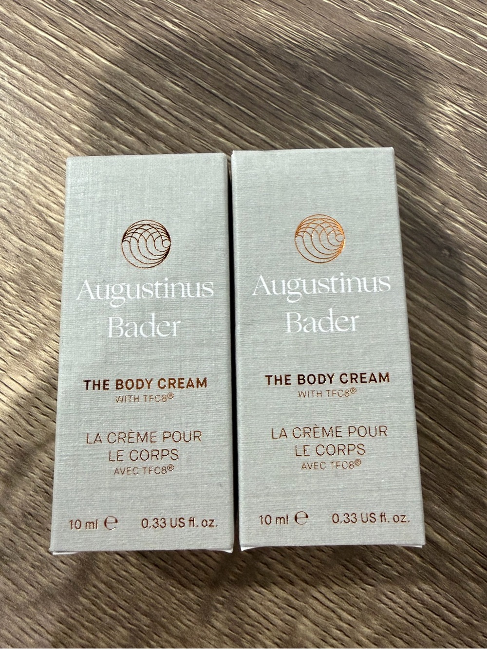 2 x Augustinus Bader The Body Cream 10 ml New